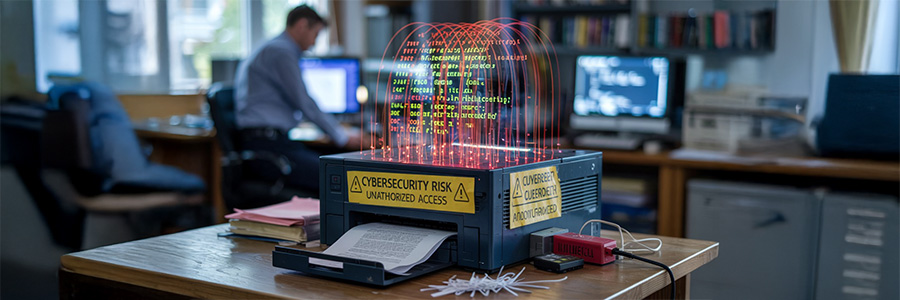 Is Your Office Printer the Biggest Cybersecurity Risk You’re Ignoring?